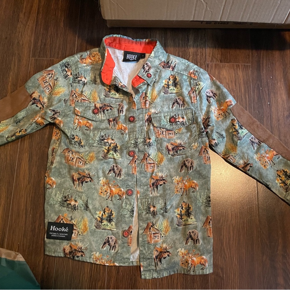 Hooké button-down size 4T